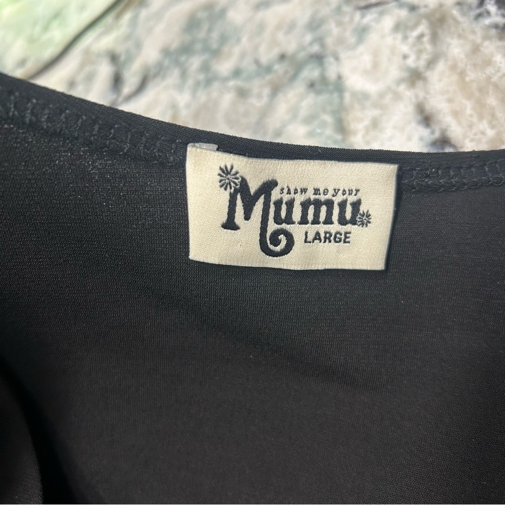 Show Me Your Mumu Ladies Size Large Black Dress - Picture 4 of 7